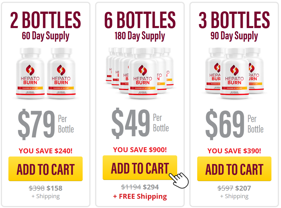 HepatoBurn Price 1